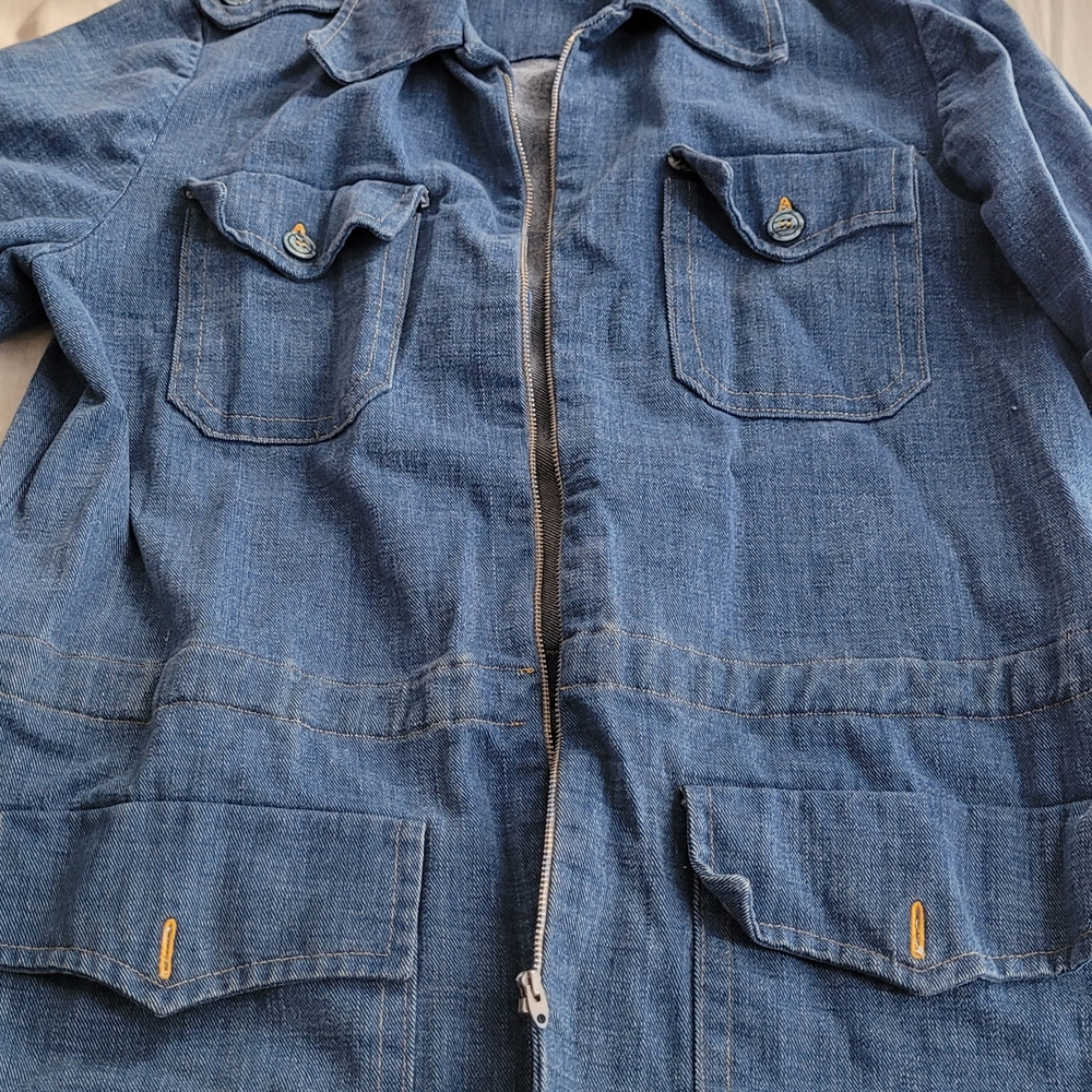 Blue Denim Jacket Dress